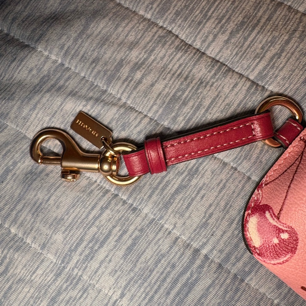 Coach cherry sunglasses case nwot - Picture 3 of 3